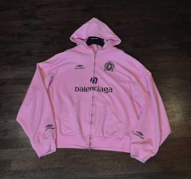 Balenciaga Balenciaga Soccer Hoodie Pink - image 1