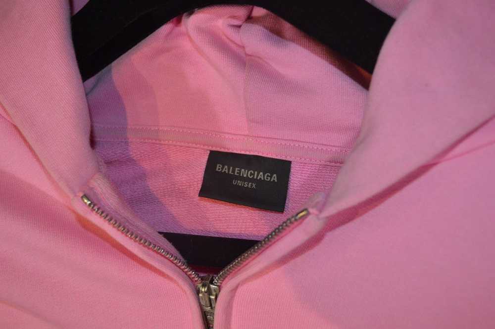 Balenciaga Balenciaga Soccer Hoodie Pink - image 3