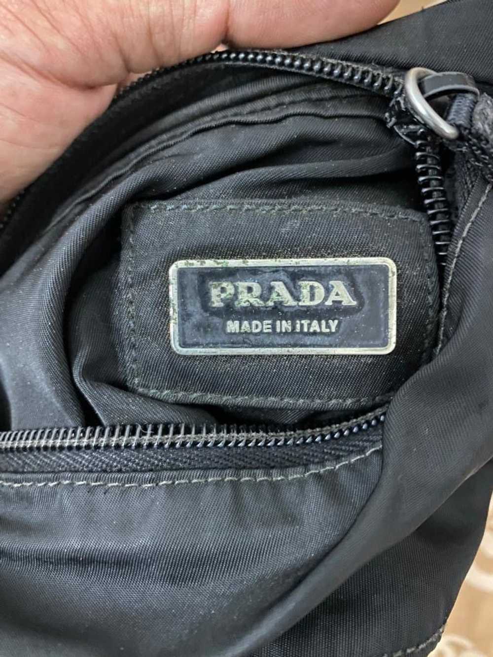 Prada Prada fanny pack nylon triangle logo - image 12