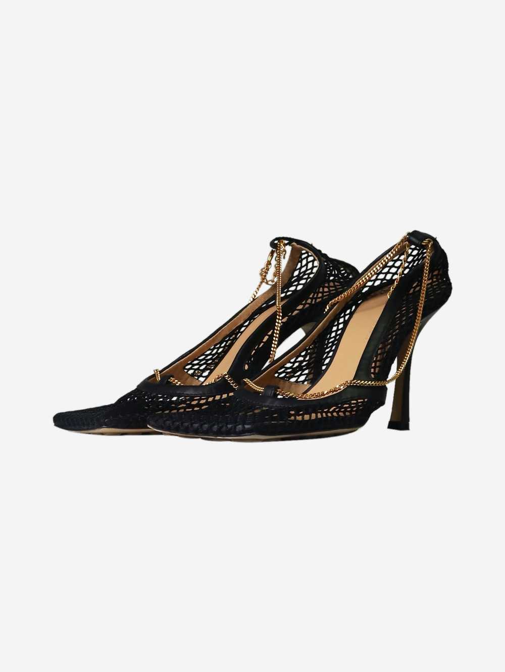 Bottega Veneta Black mesh pumps - size EU 39 - image 2