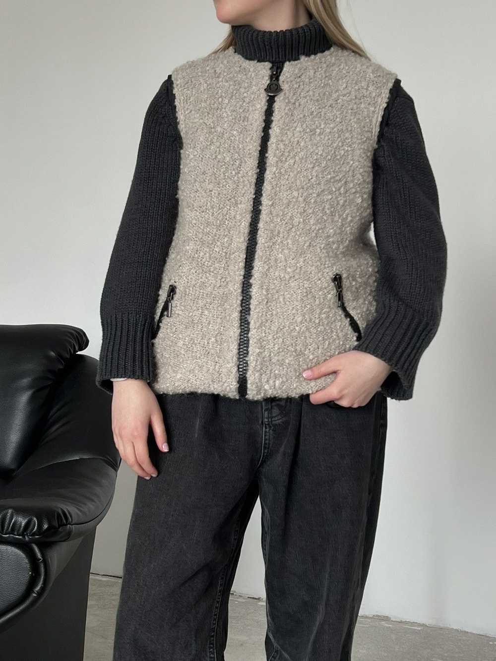 Luxury × Moncler × Streetwear Moncler Vest Knit - image 1