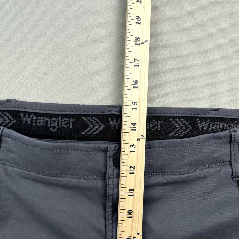 Wrangler Wrangler Cargo Pants Mens 42x30 Gray Str… - image 11