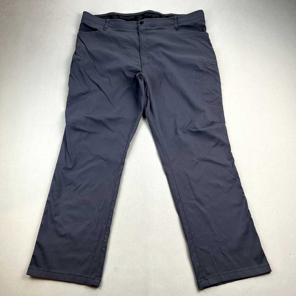 Wrangler Wrangler Cargo Pants Mens 42x30 Gray Str… - image 1