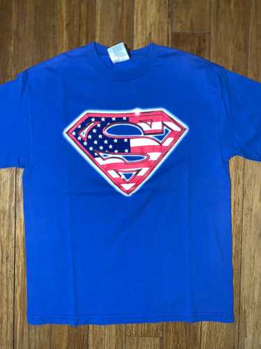 Dc Comics × Vintage 2001 American Superman tee