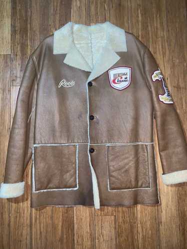 Roots 2004 roots Canada oilers leather jacket
