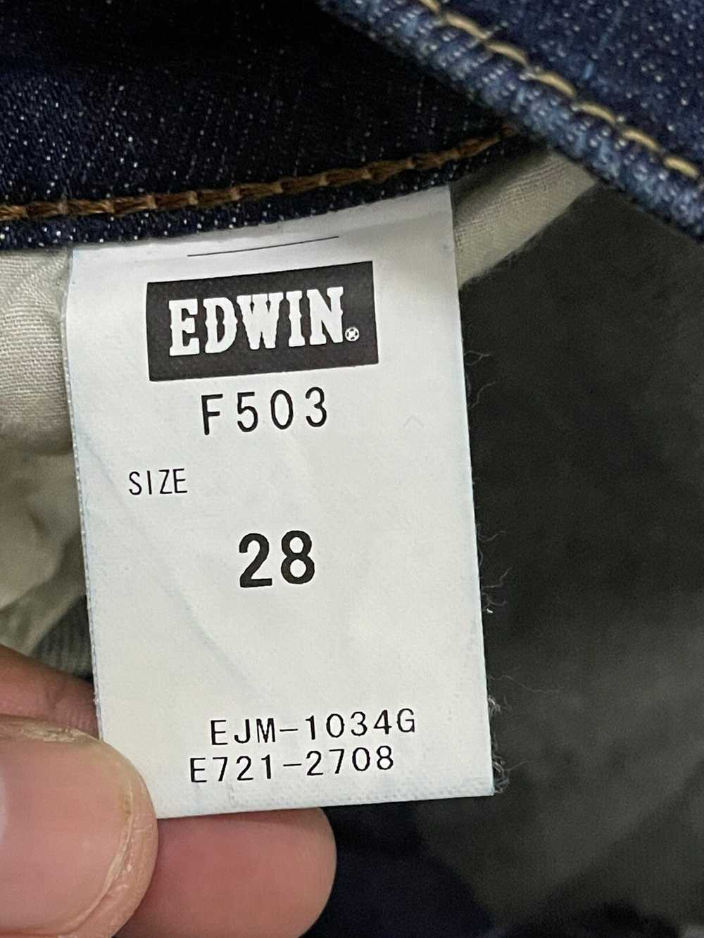 Edwin × Japanese Brand × Jean Vintage EDWIN F503 … - image 9