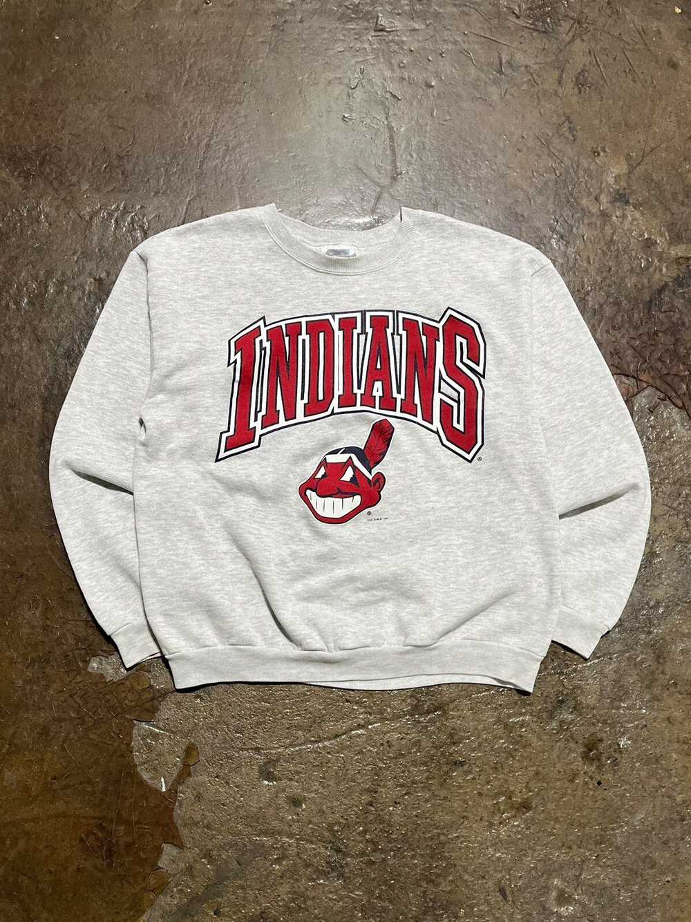 MLB × Streetwear × Vintage VINTAGE 90s CLEVELAND … - image 1