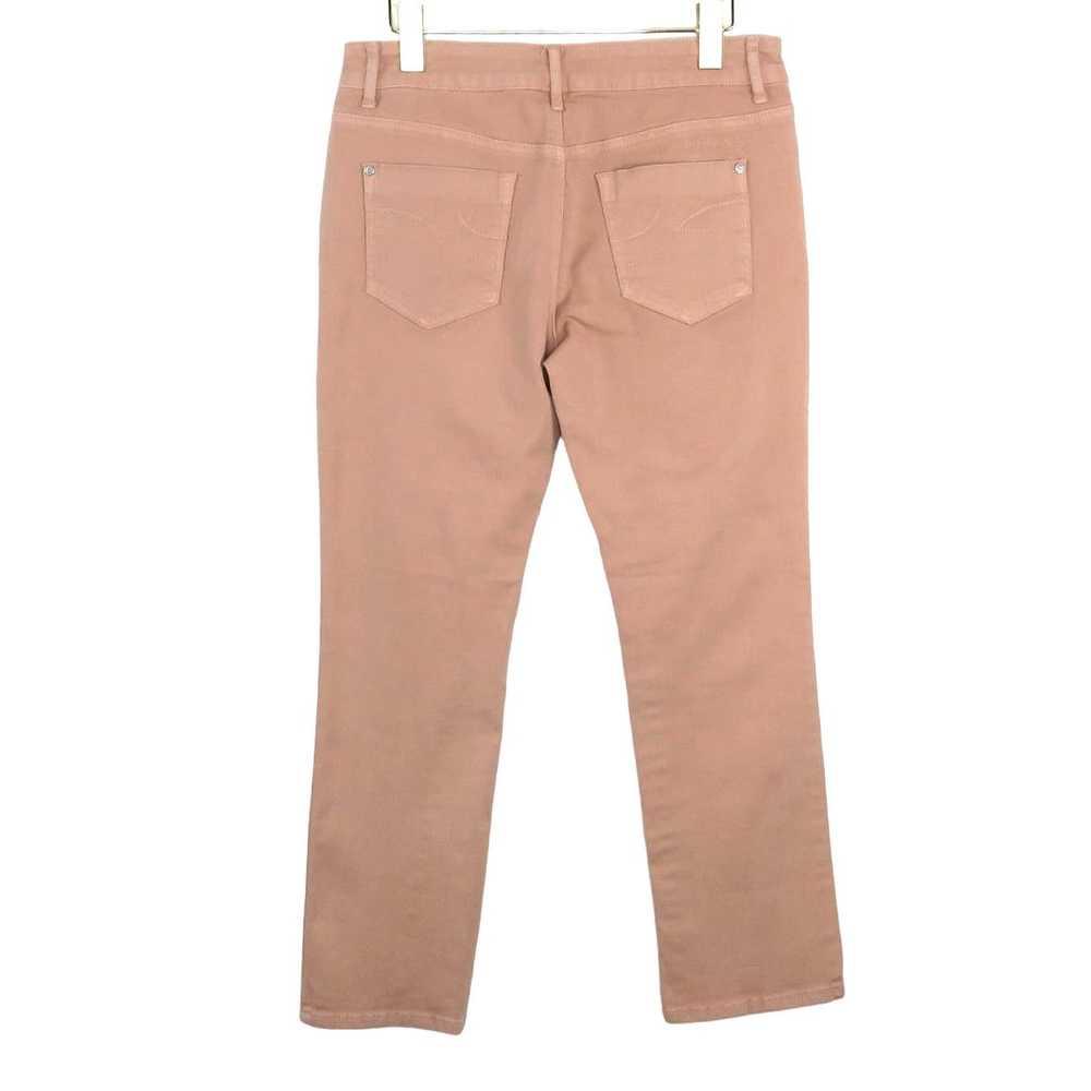 DKNY × Vintage Y2k DKNY Pink Jeans High Rise Crop… - image 5