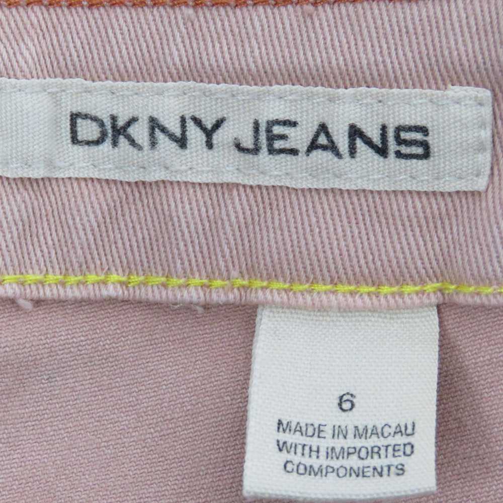 DKNY × Vintage Y2k DKNY Pink Jeans High Rise Crop… - image 7