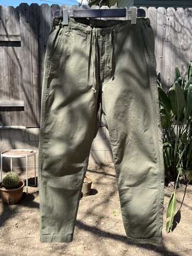 Orslow New Yorker Pants - Army Green Ripstop - image 1