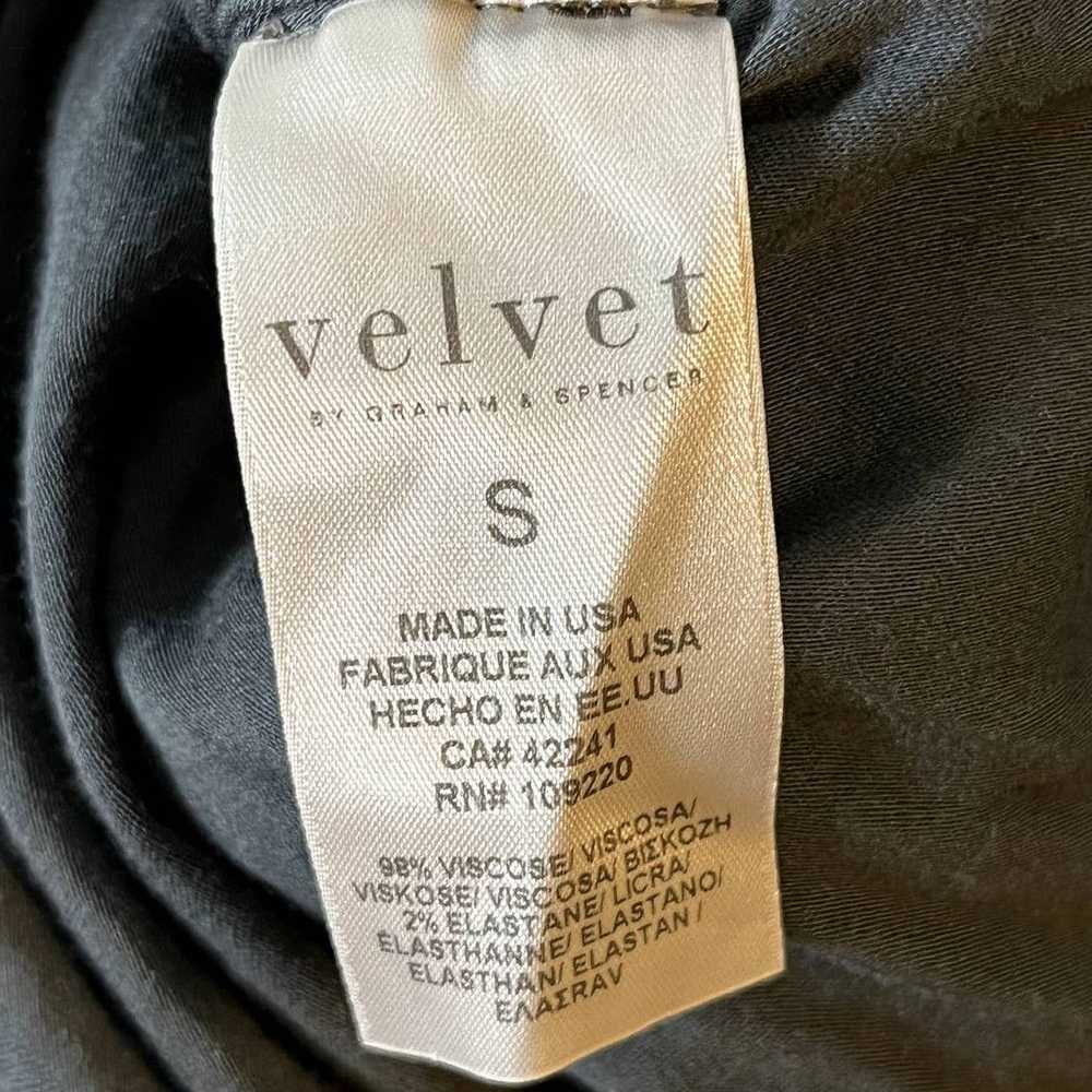 Velvet Velvet Graham Spencer Sz Small Gray Sleeve… - image 9