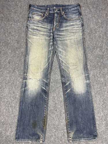Japanese Brand × Streetwear × Very Rare Jeans Des… - image 1