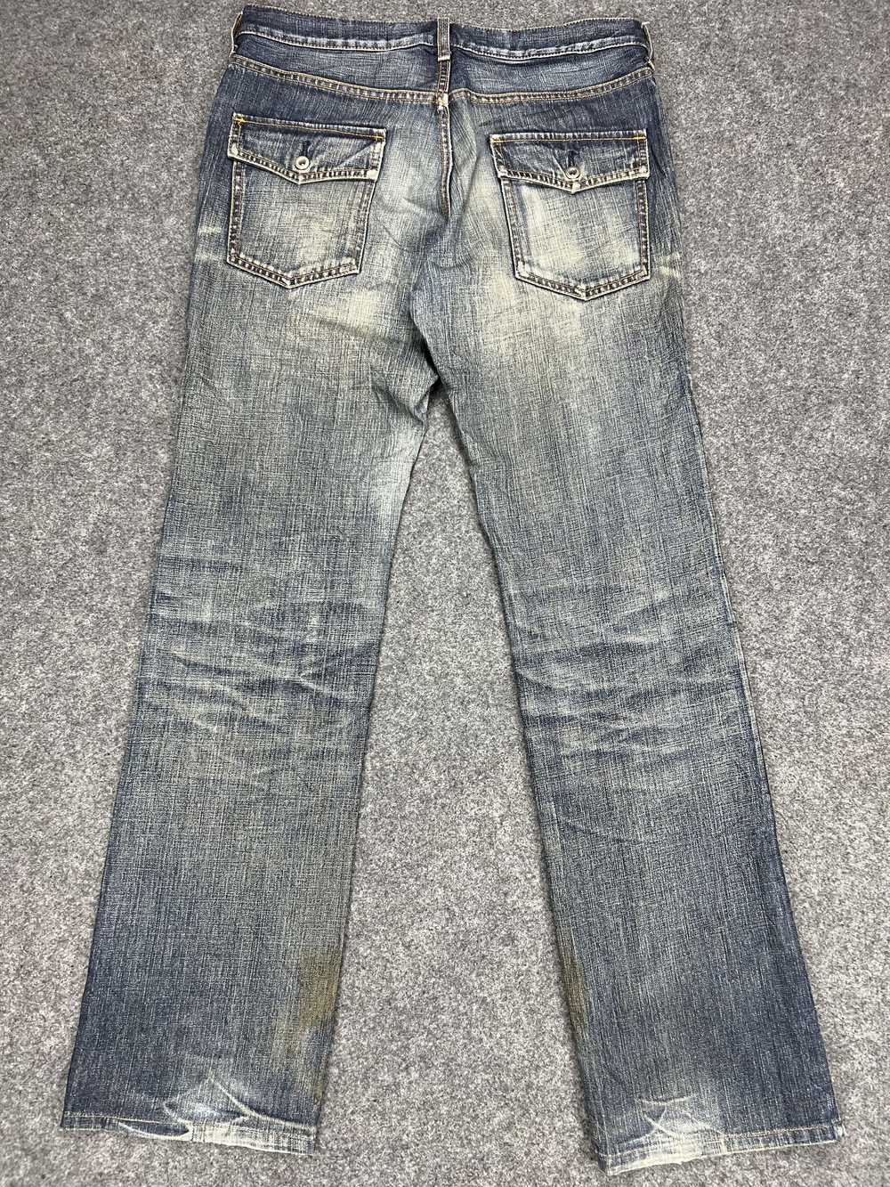 Japanese Brand × Streetwear × Very Rare Jeans Des… - image 2
