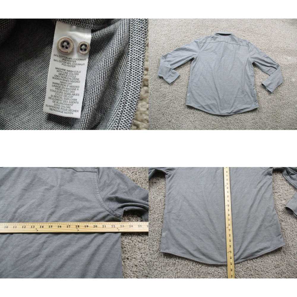 UNTUCKit UNTUCKit Shirt Mens XL Gray Button Up Sl… - image 4