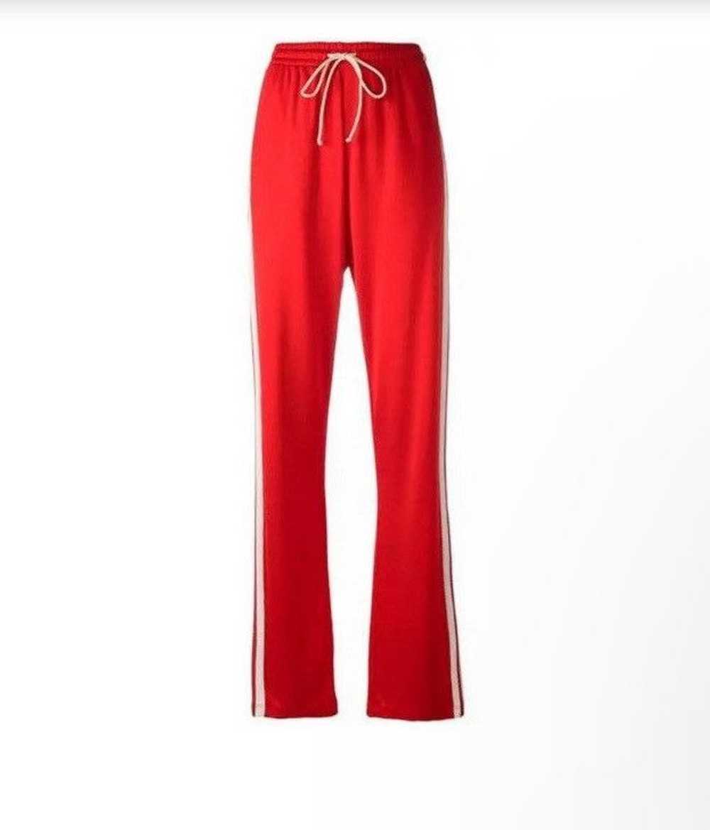 Maison Margiela $647 SS17 RED TRACK PANTS JOGGER … - image 2