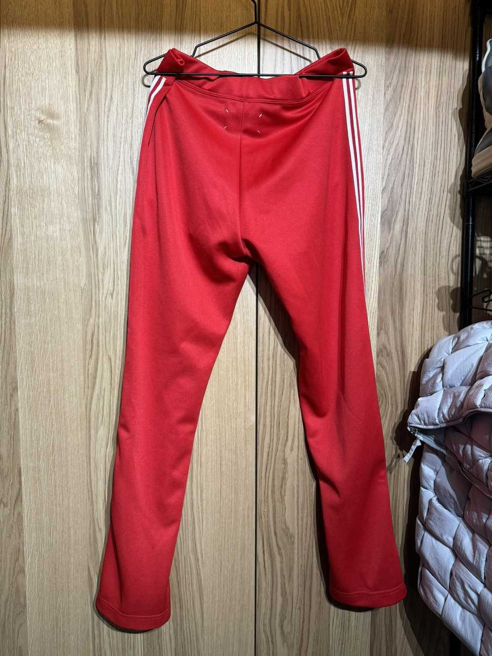 Maison Margiela $647 SS17 RED TRACK PANTS JOGGER … - image 3