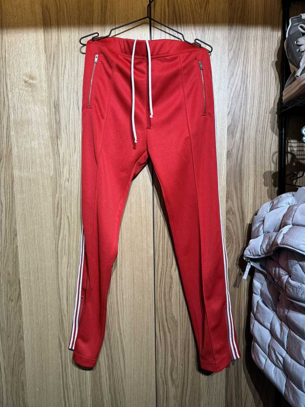 Maison Margiela $647 SS17 RED TRACK PANTS JOGGER … - image 6