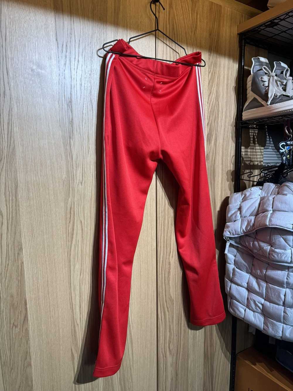 Maison Margiela $647 SS17 RED TRACK PANTS JOGGER … - image 7