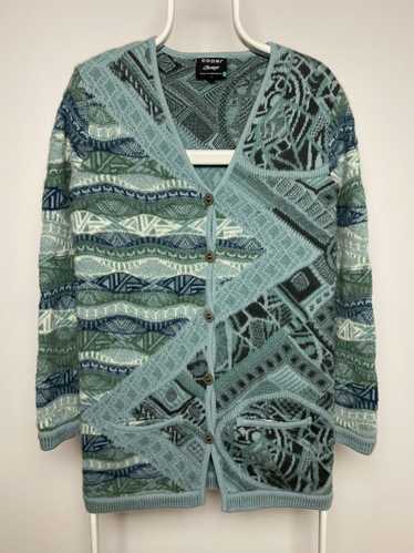 Coogi × Vintage Coogi sweater cashmere cardigan bl