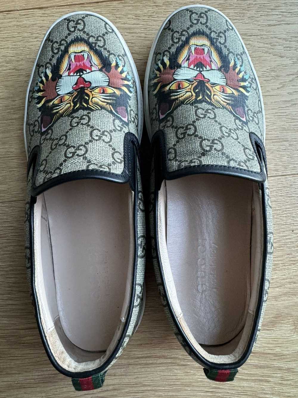 Gucci Gucci Angry Cat slip-on - image 5