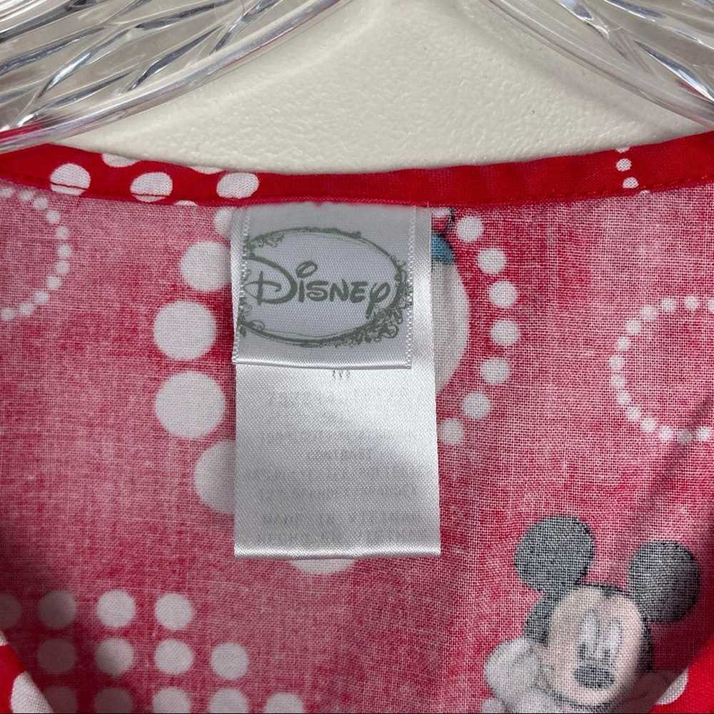 Disney Disney Mickey Mouse Minnie Mouse scrub top - image 2