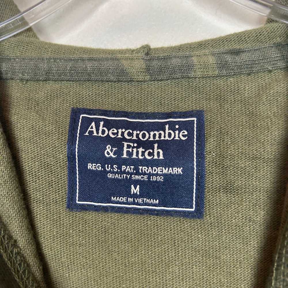 Abercrombie & Fitch Abercrombie Green Camo Print … - image 2