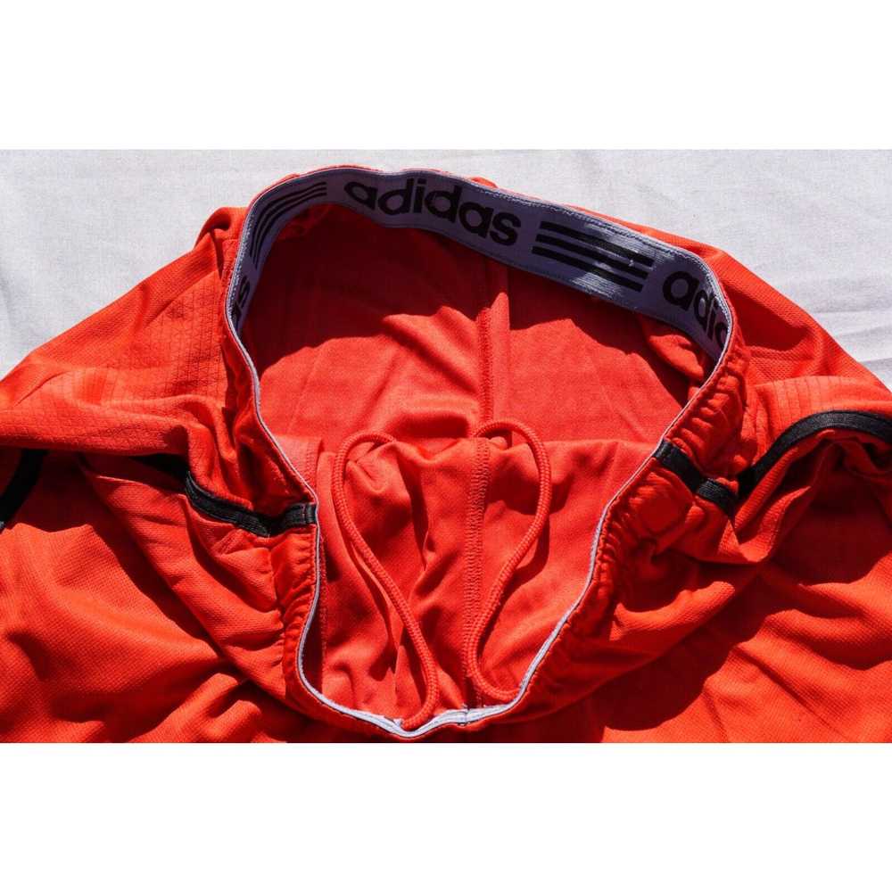 Adidas Adidas Elastic Waist Athletic Shorts. Red,… - image 3