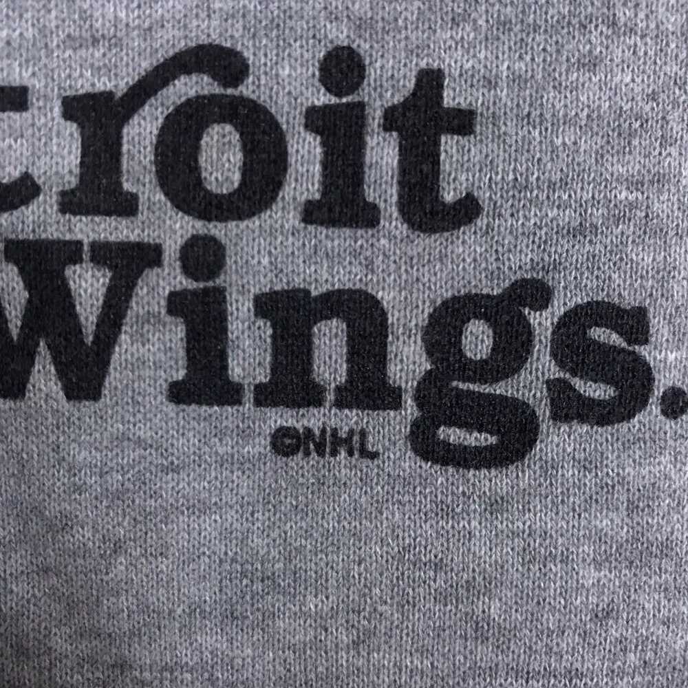 Soffe Vintage 90s Detroit Red Wings NHL Crewneck … - image 4