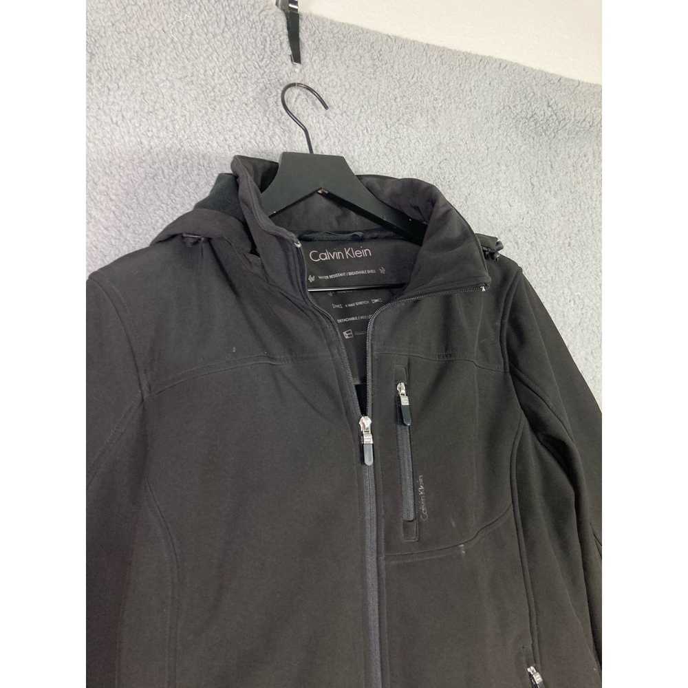 Calvin Klein Calvin Klein Womens M Black Full Zip… - image 7