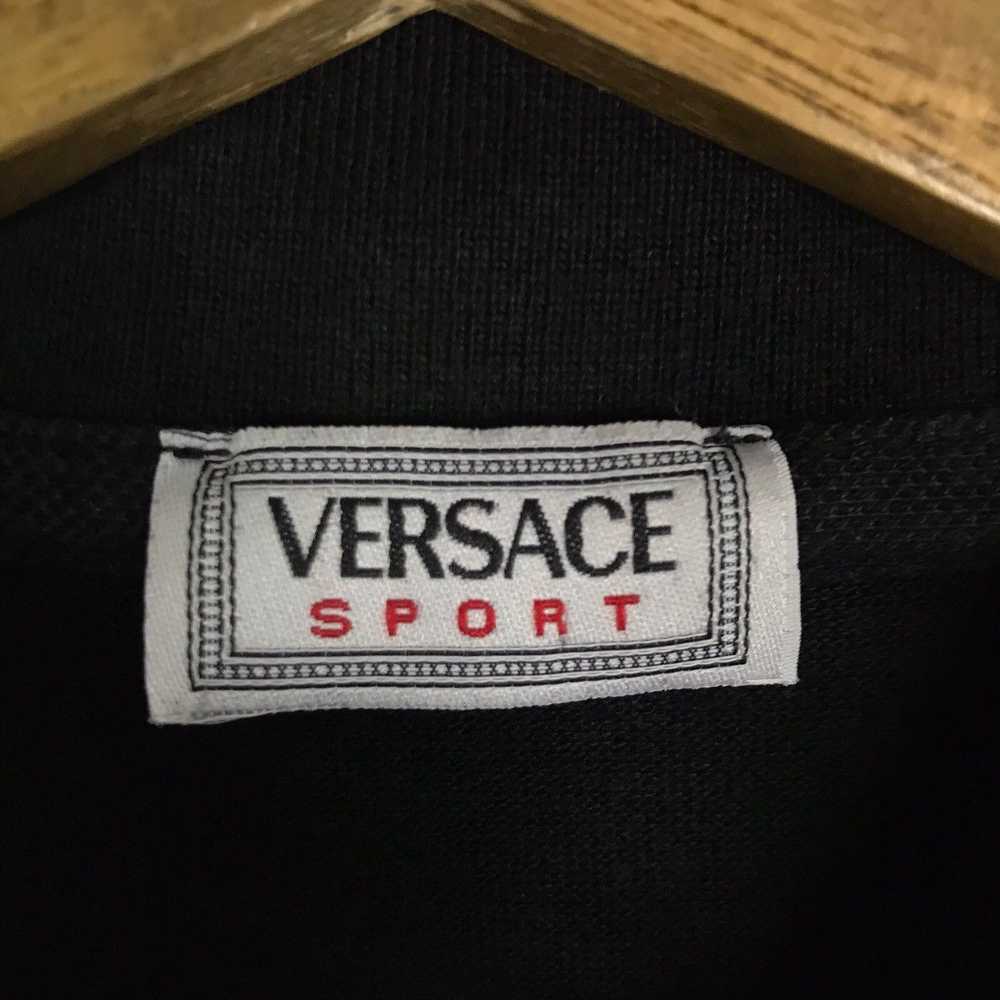 Versace Vintage Versace Sport Long Sleeve Collar … - image 9