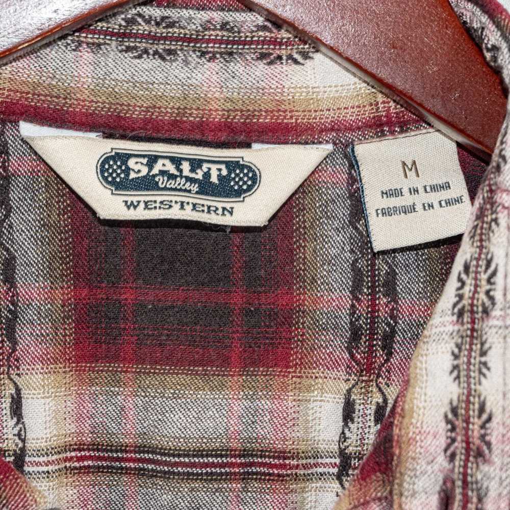 Salt Valley Salt Valley Western Pearl Snap Shirt … - image 3