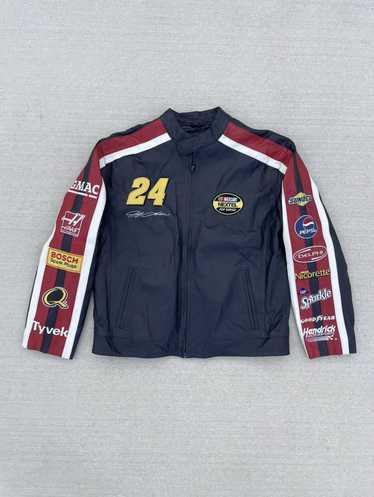 Dupont Vintage Nascar Jeff Gordon Leather DuPont … - image 1