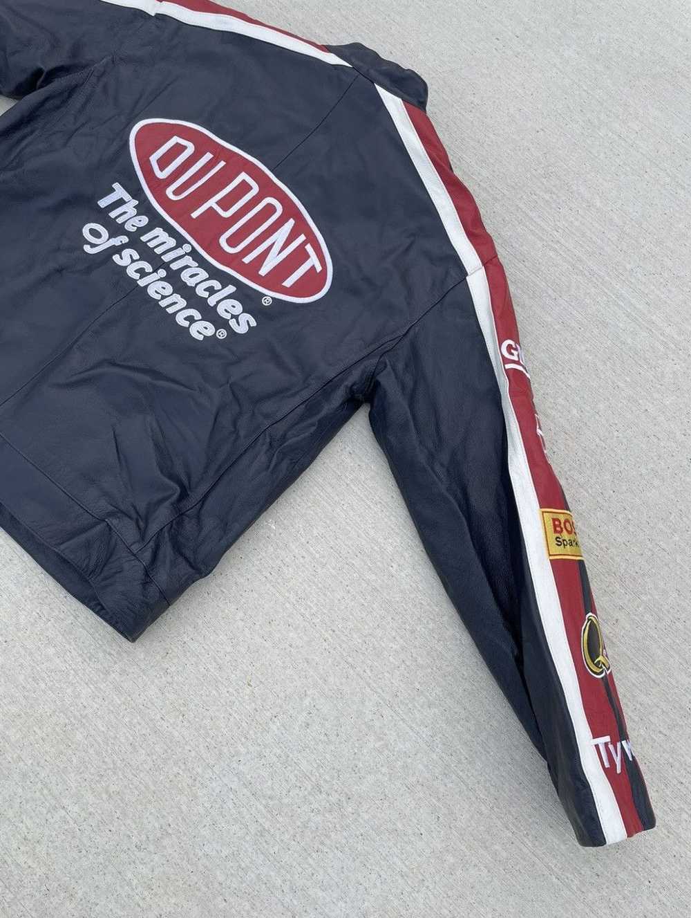 Dupont Vintage Nascar Jeff Gordon Leather DuPont … - image 7