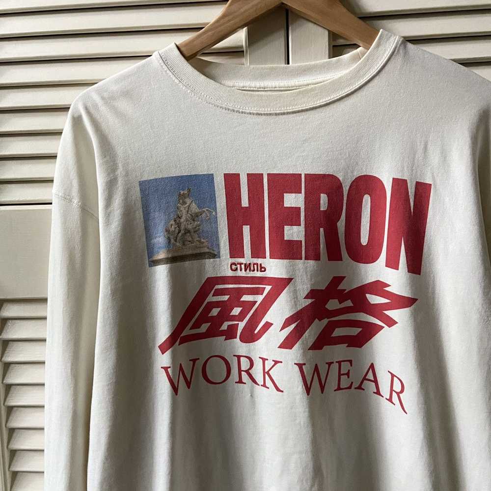 Heron Preston Heron Preston Work Wear Off-White H… - image 4