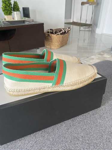 Gucci gucci alejandro canvas espadrilles