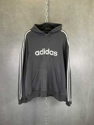 Adidas Vintage Y2K adidas black pullover sellout h