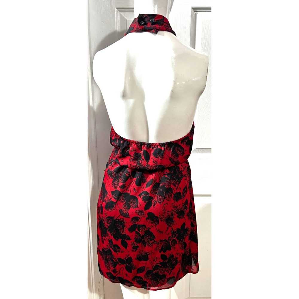 Bcbg Maxazria BCBGeneration Red Floral Mini Wrap … - image 2