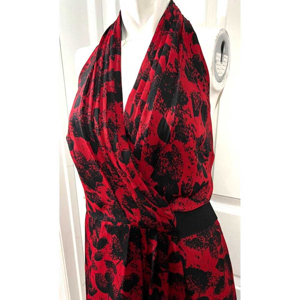 Bcbg Maxazria BCBGeneration Red Floral Mini Wrap … - image 5