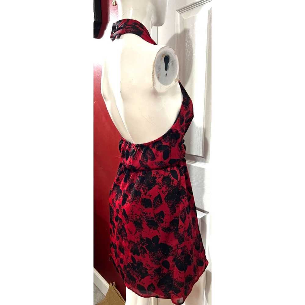 Bcbg Maxazria BCBGeneration Red Floral Mini Wrap … - image 8