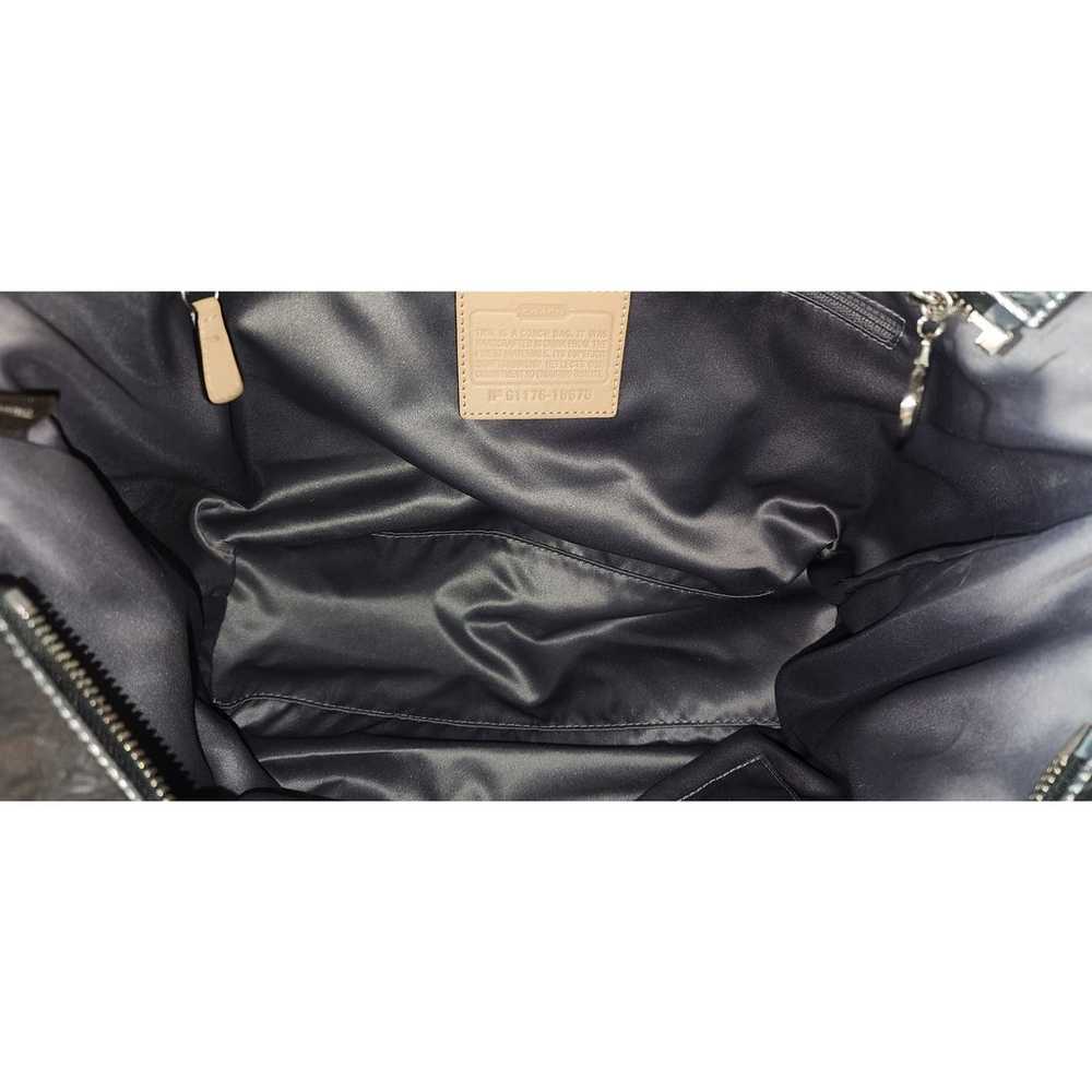 Coach Classic Poppy Signature large tote bag purs… - image 7