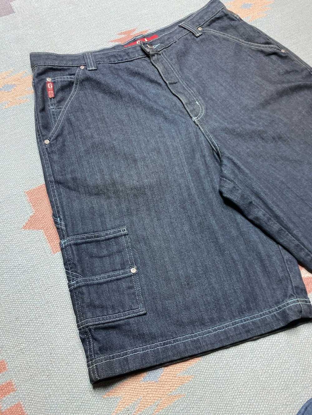 Guess × Streetwear × Vintage y2k baggy jeans shor… - image 5