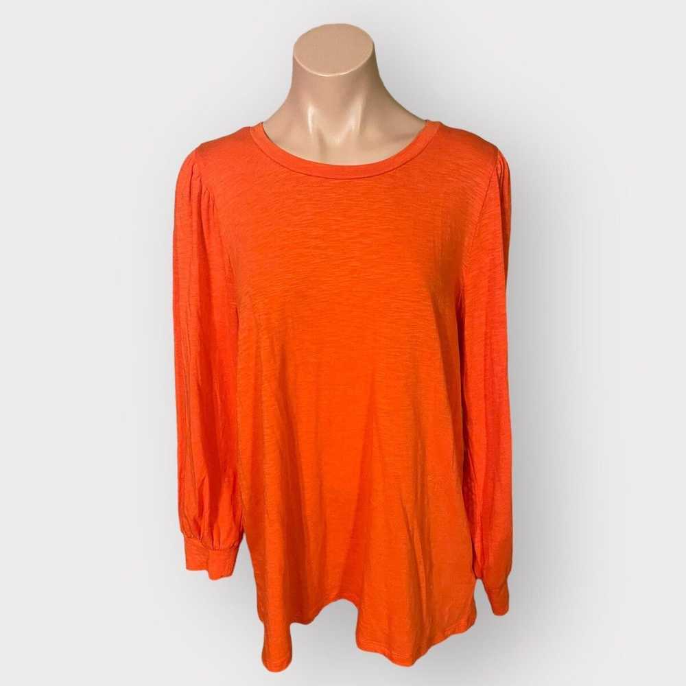 Torrid Super Soft By Torrid Orange Slub Jersey Lo… - image 1