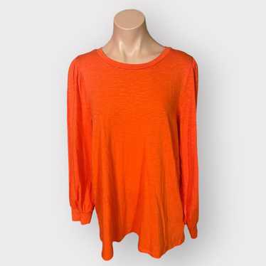 Torrid Super Soft By Torrid Orange Slub Jersey Lo… - image 1