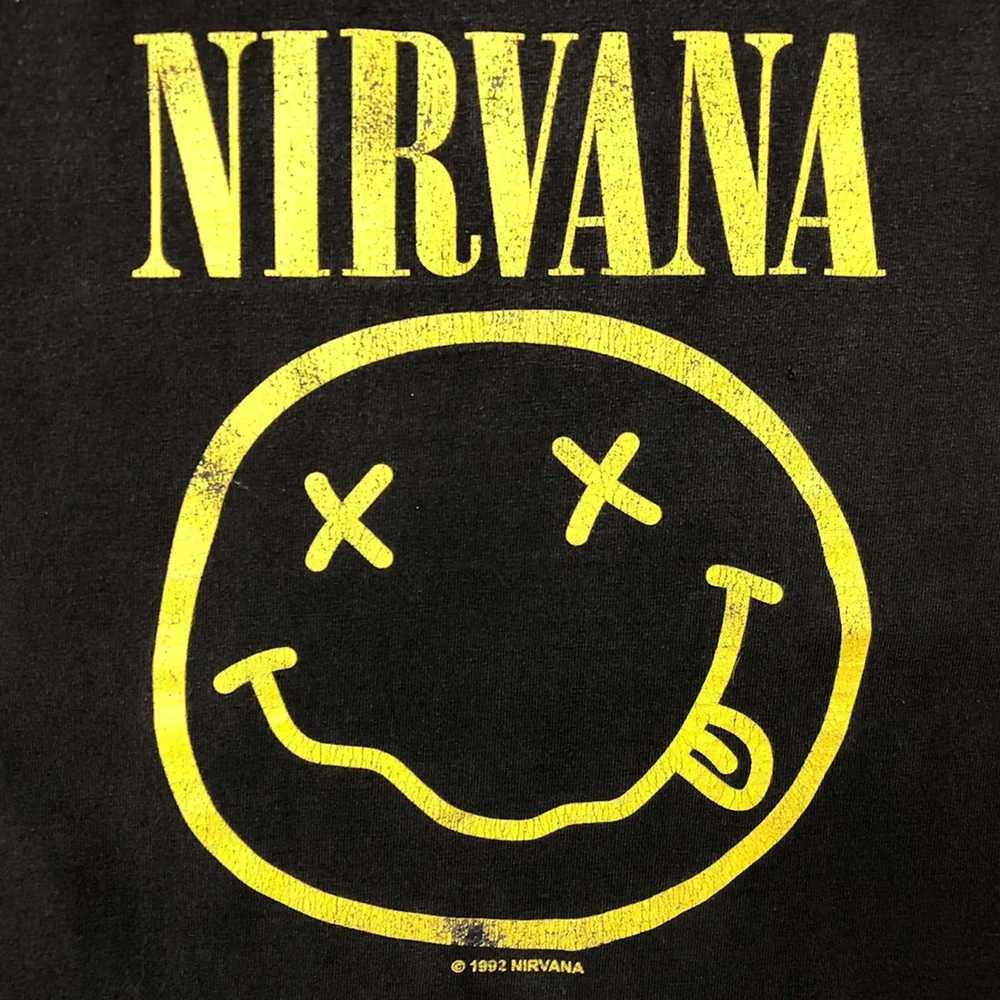 Kurt Cobain × Nirvana × Vintage Vintage 1992 Nirv… - image 2