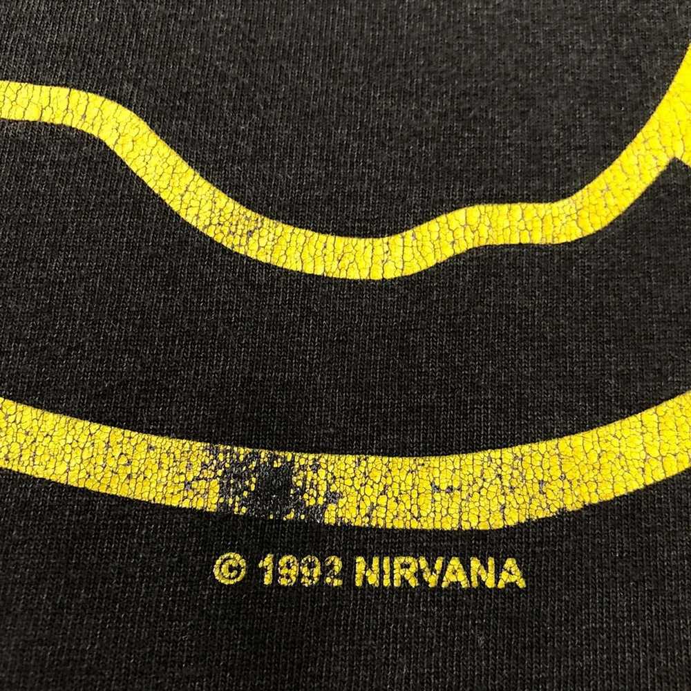 Kurt Cobain × Nirvana × Vintage Vintage 1992 Nirv… - image 3