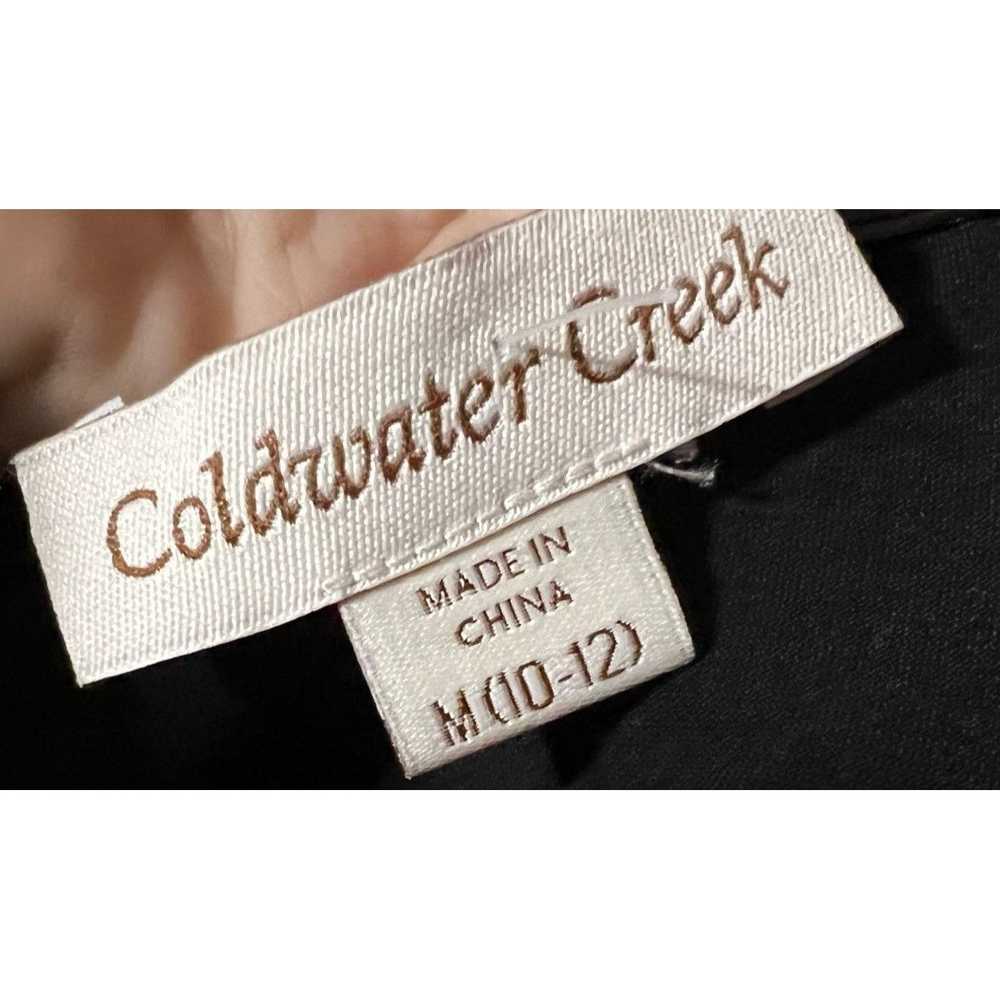 Coldwater Creek Vintage Satin Chic Bouncy Black C… - image 9