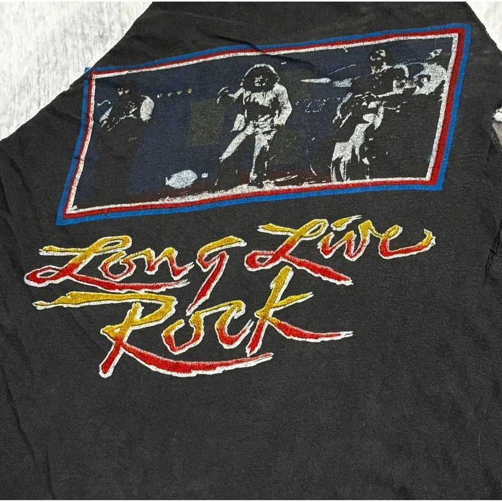 Vintage Vintage 70s The Who Rock Band Raglan Shir… - image 4