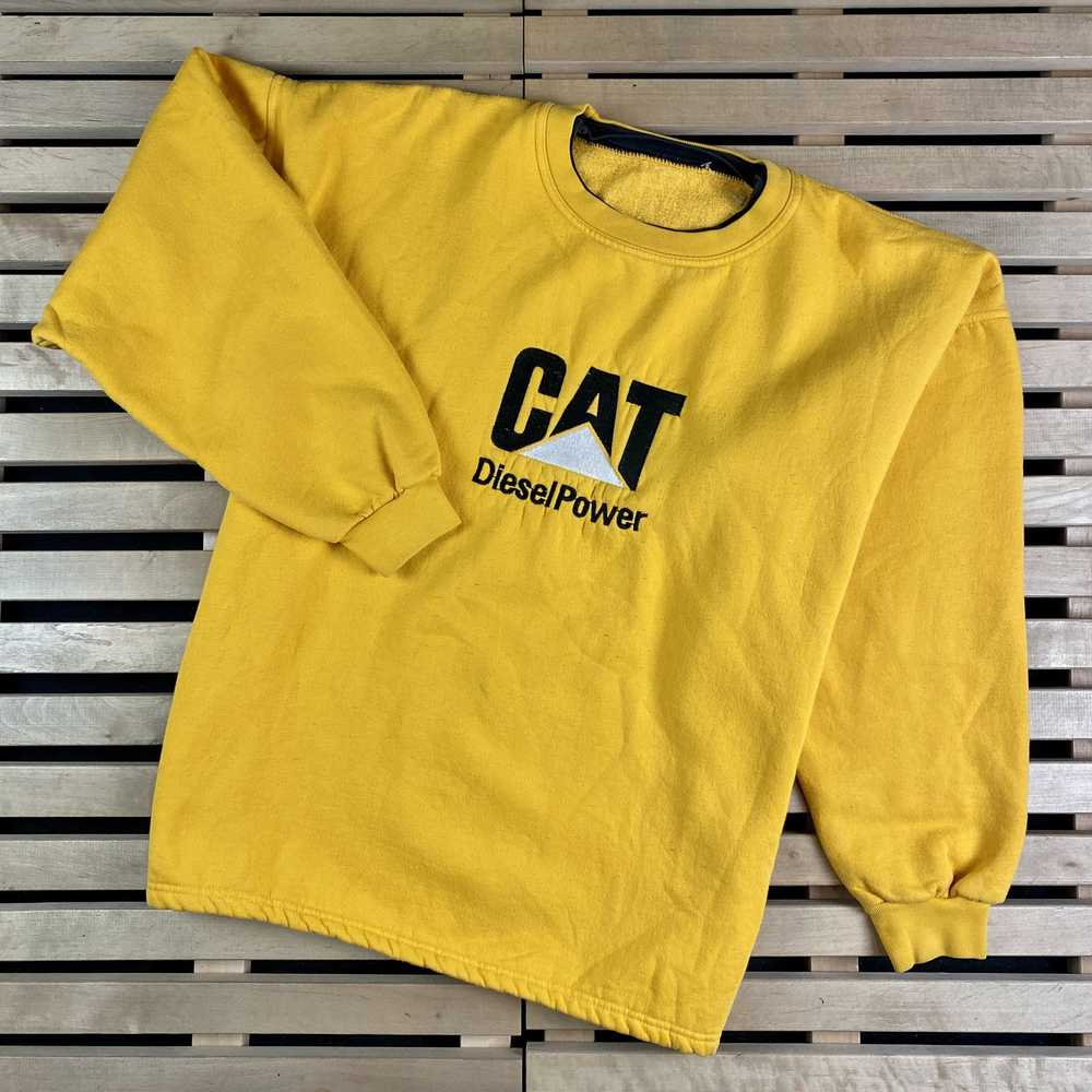 Caterpillar × Streetwear × Vintage Men’s Sweatshi… - image 1