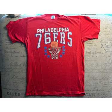 Champion Greg Graham Philadelphia 76ers Replica 2024 Jersey Vtg 90's NBA Red Size 44