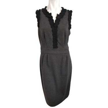 Other Just Taylor Ruffled Sheath Dress Sz 10 Slee… - image 1